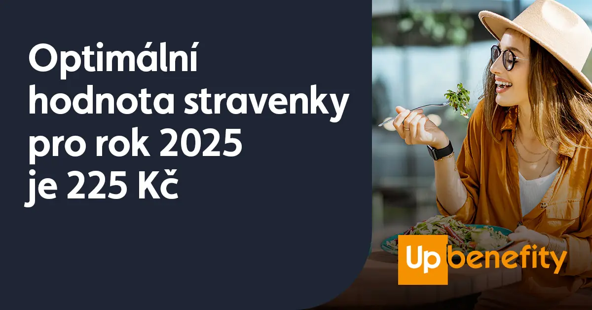 Optimální hodnota stravenky pro rok 2025 je 225 Kč